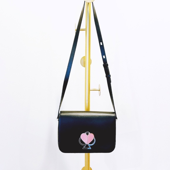 Kate Spade black nicola twistlock crossbody bag - Picture 2 of 6
